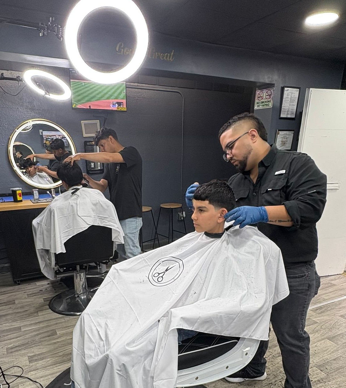 barbershop interior